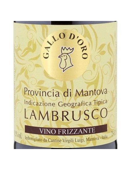 €3,99 (x6) Gallo d'Oro - Lambrusco Mantovano Virgili
